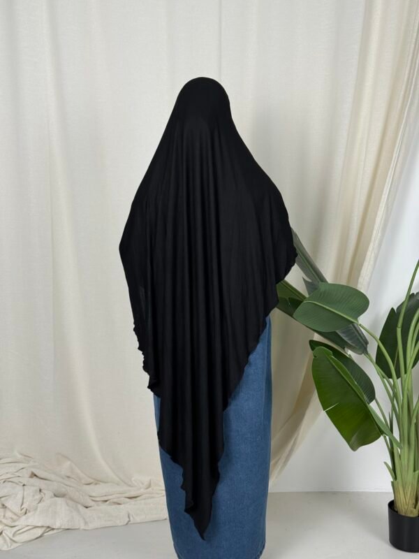 Khimar Noor Schwarz