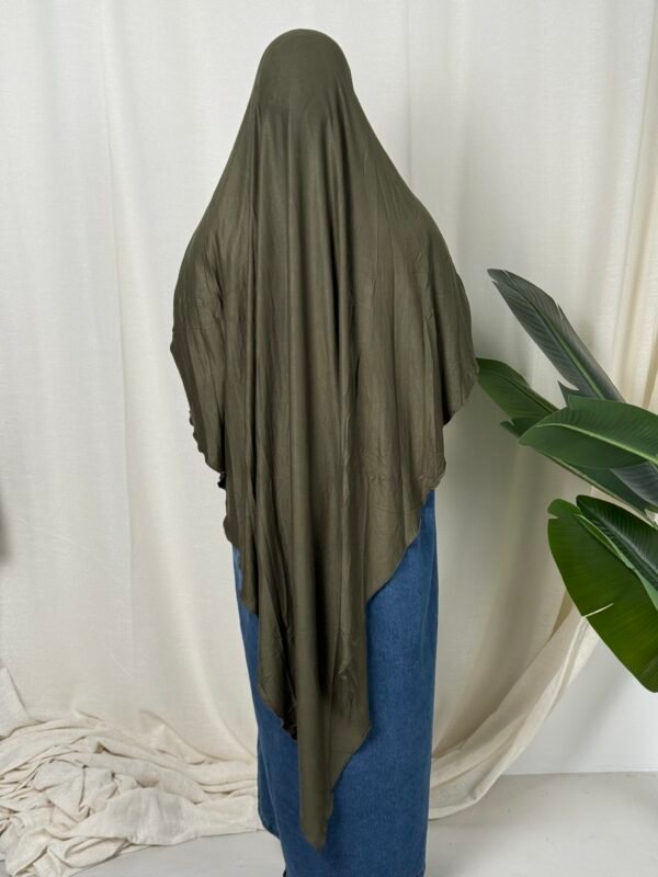 image00009 Khimar Noor Olive Grün