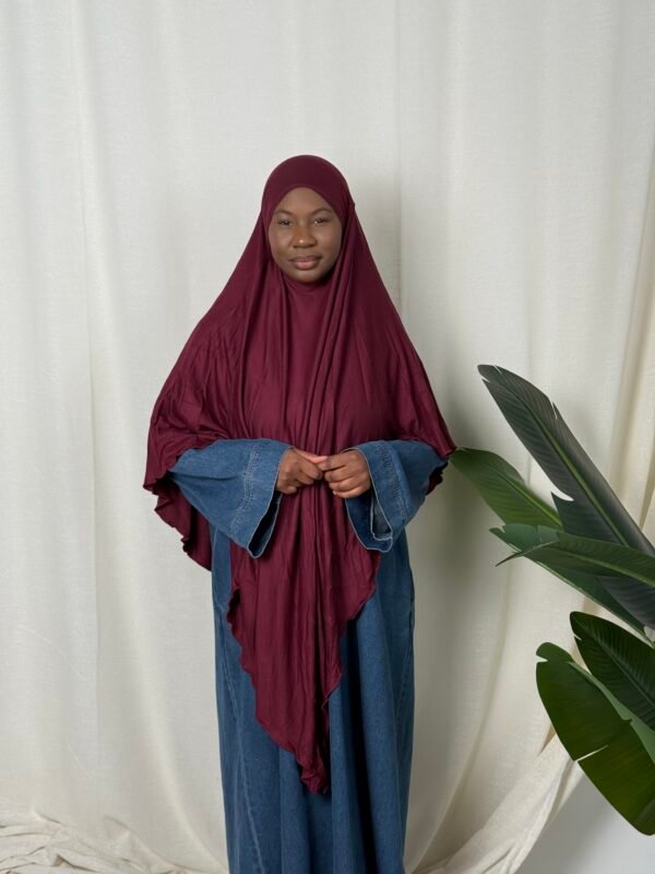 Khimar Noor Bordeaux