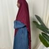 Khimar Noor Bordeaux