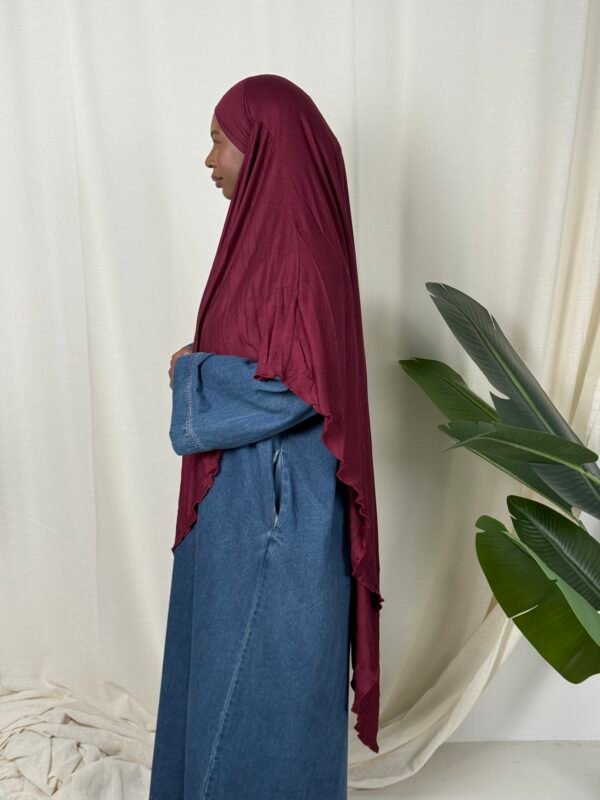 Khimar Noor Bordeaux