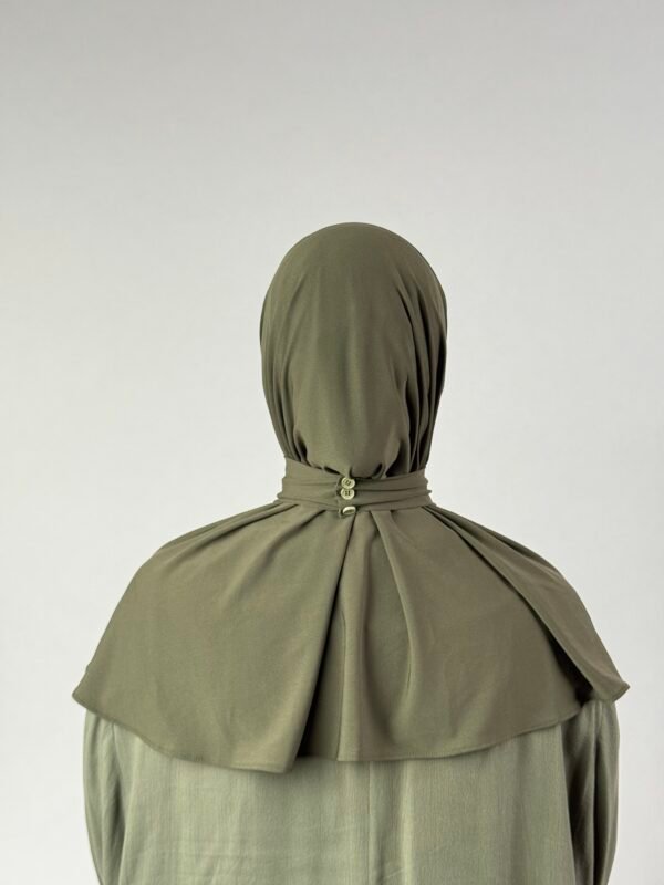 Hijab To Go Olive Grün