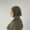 Hijab To Go Olive Grün