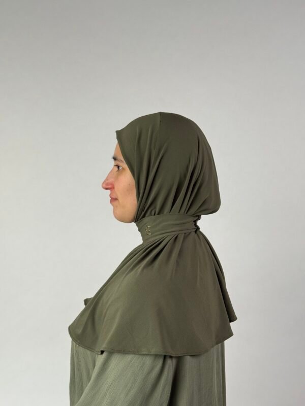 Hijab To Go Olive Grün