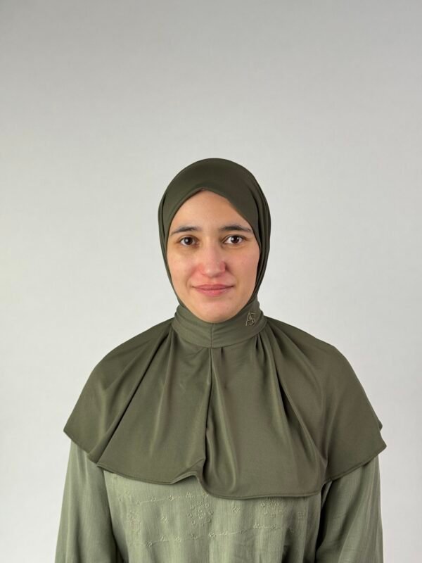 Hijab To Go Olive Grün