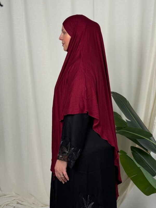 Khimar Haya Bordeaux