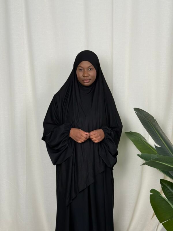image00031 Khimar Haya Schwarz