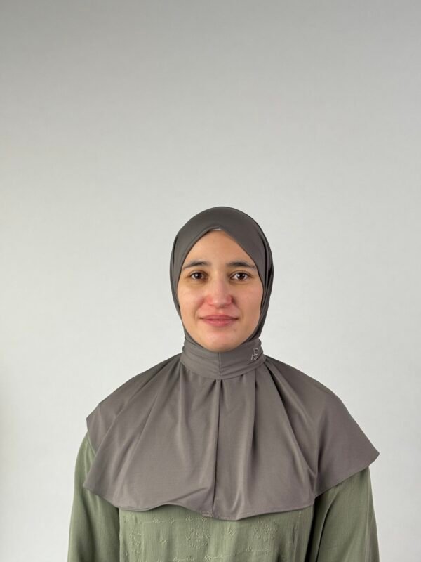 Hijab To Go Grau