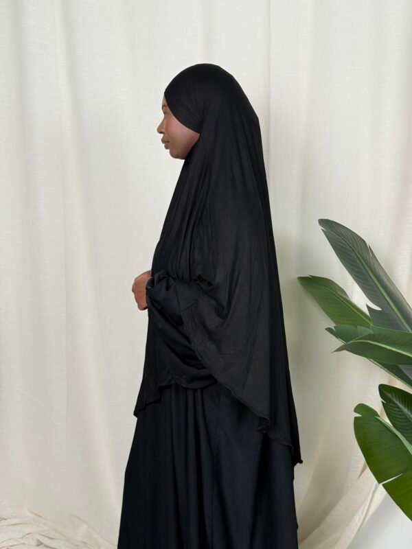 image00032 Khimar Haya Schwarz