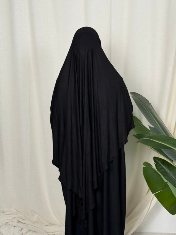 image00033 Khimar Haya Schwarz