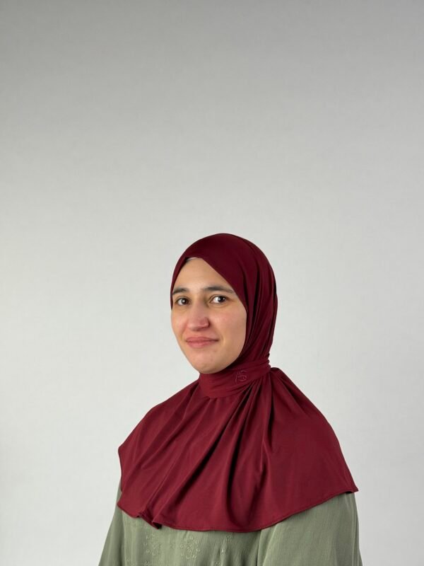Hijab To Go Rot Wein