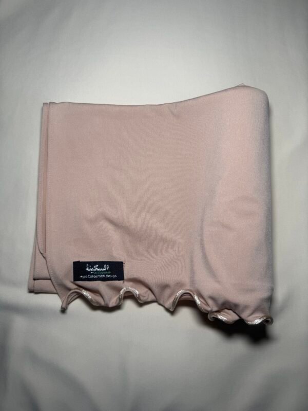 Premium Jersey mit Wellen Beige