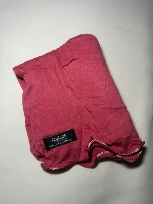 Cotton Jersey mit Wellen Pink