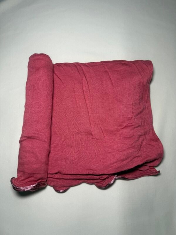 Cotton Jersey mit Wellen Pink