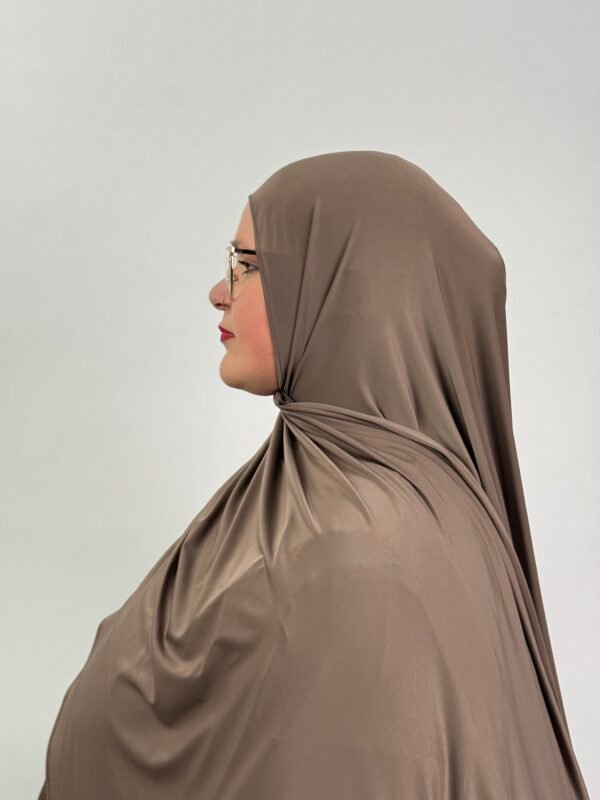 Liquid Jersey Dunkelbraun