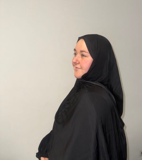 Satin Velvet Schwarz