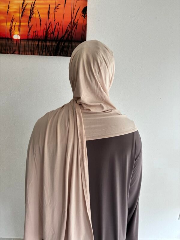 Bamboo Jersey Beige Cream