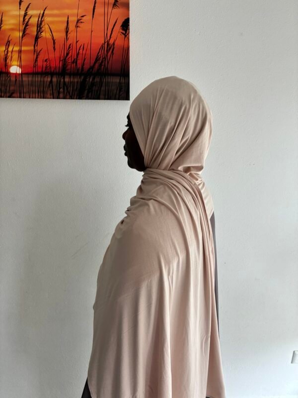 Bamboo Jersey Beige Cream