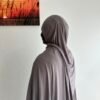 Bamboo Jersey Cloud Gray