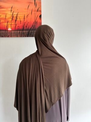 Bamboo Jersey chocolat Brown