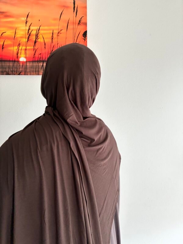 Bamboo Jersey Dark Chocolat