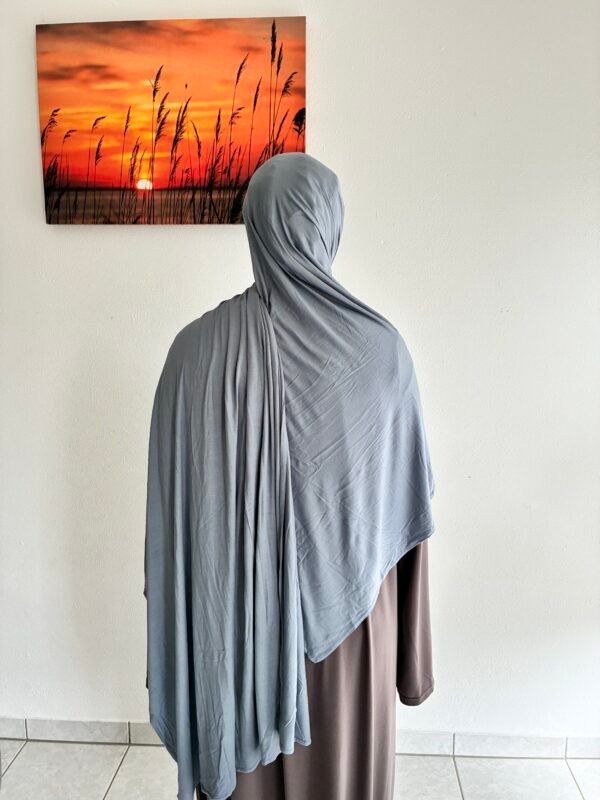 Bamboo Jersey XL Petrol Blue