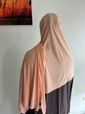 Bamboo Jersey Pastel Orange