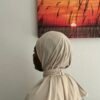 Hijab To Go with Lace Beige