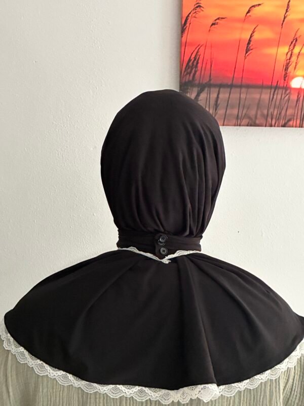 Hijab To Go with Lace Black