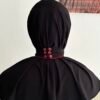 Hijab To Go with Edge Black