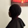 Hijab To Go with Edge Black