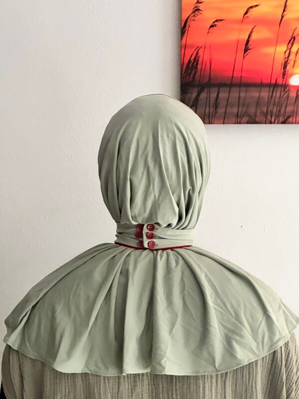 Hijab To Go with Edge Pistazie
