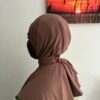 Hijab To Go with Edge Brown