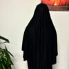 Khimar Layyin Schwarz